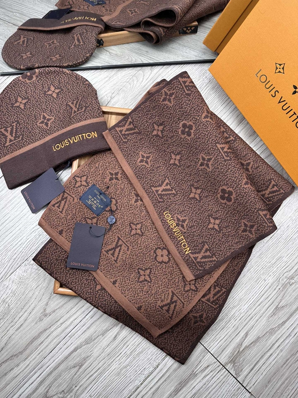 ブランドマフラー素材ディテール